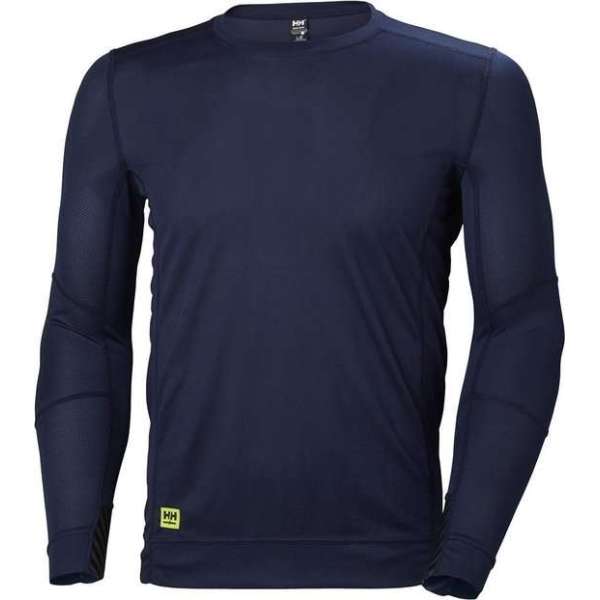 Helly Hansen T-shirt Lange Mouw Lifa Crewneck Marineblauw Mt 2xl Helly Hansen T-shirt Lange Mouw Lifa Crewneck Marineblauw Mt 2xl