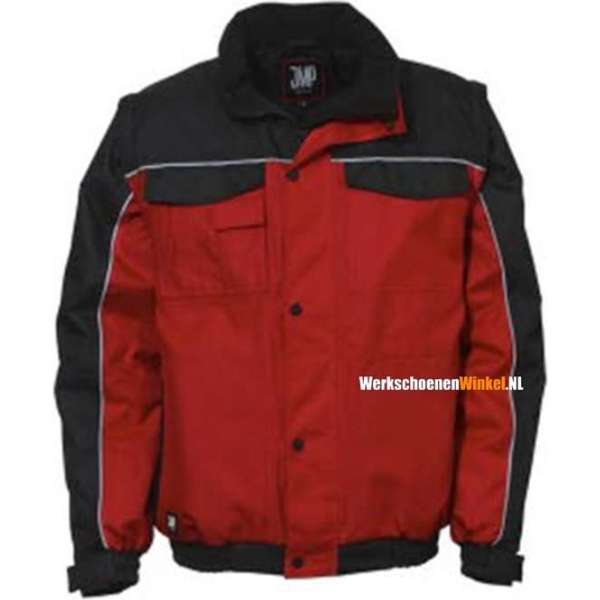 JMP Alaska werkjas, pilotjack | Maat S | Zwart-Rood JMP Alaska werkjas, pilotjack | Maat S | Zwart-Rood