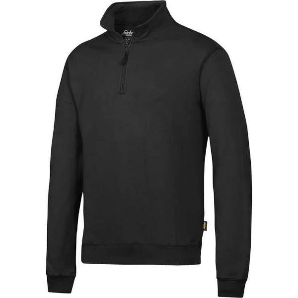 Snickers 2818 ½ Zip Sweatshirt Zwart maat XXXL Snickers 2818 ½ Zip Sweatshirt Zwart maat XXXL