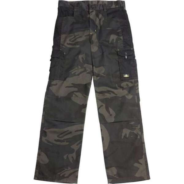 Uncle Sam WORKWEAR Broek met laadzak en hamerslus, kleur olijfcamouflage, maat 50 Uncle Sam WORKWEAR Broek met laadzak en hamerslus, kleur olijfcamouflage, maat 50