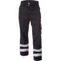 DASSY Vegas Werkbroek Reflecterend Zwart
