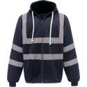 RWS vest, met rits en capuchon, S t/m 3XL XL Marineblauw