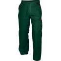 Dassy Nashville Tweekleurige werkbroek 200658 - binnenbeenlengte Standaard (81-86 cm) - Flessengroen/Zwart - 66