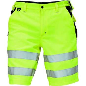 Korte werkbroek Knoxfield Hi-vis geel maat 54