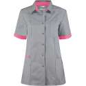 Haen / Ballyclare Dames Zorgjas Fijke Grey cross / Orient Pink - Maat S