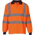 RWS polo met lange mouwen, in verschillende maten 4XL Oranje