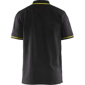 Werkshirt Blåkläder Polo Zwart/Geel - maat XL