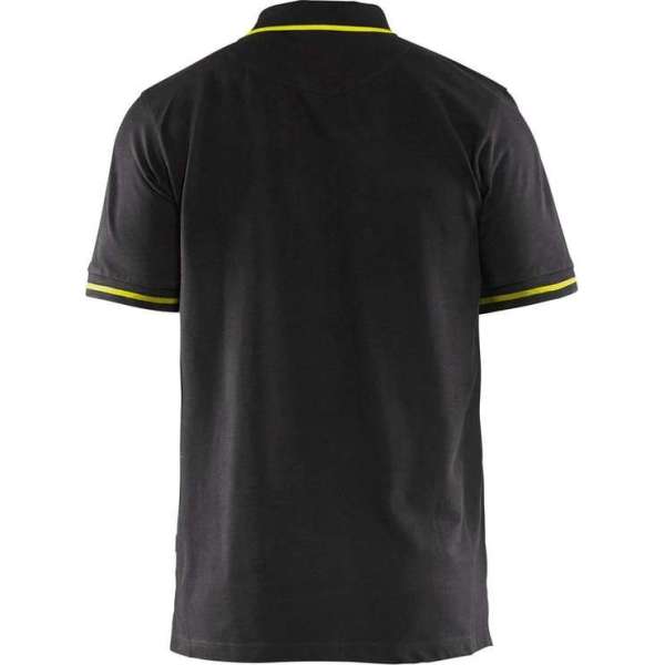 Werkshirt Blåkläder Polo Zwart/Geel - maat XL