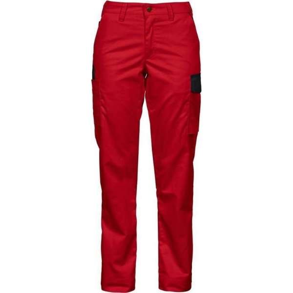 Projob Werkbroek Dames 2519 Rood - Maat 34 Projob Werkbroek Dames 2519 Rood - Maat 34