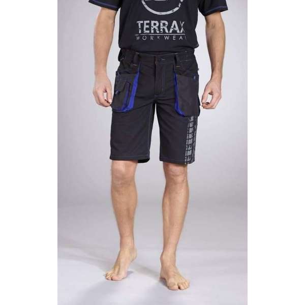 TERRAX WORKWEAR Werkbroek shorts zwart maat 50 TERRAX WORKWEAR Werkbroek shorts zwart maat 50