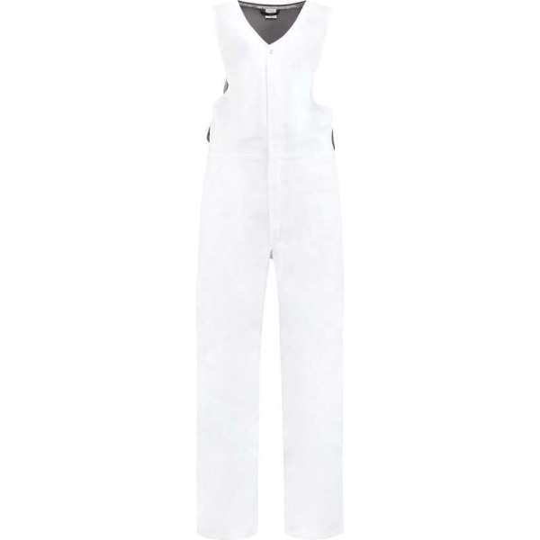 EM Kitchen Food bodybroek Polyester / Katoen Wit Maat 44 EM Kitchen Food bodybroek Polyester / Katoen Wit Maat 44