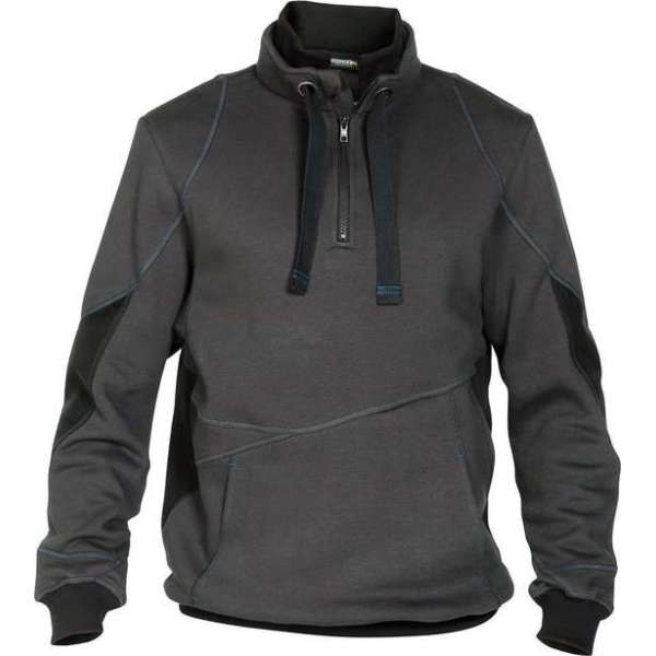 DASSY Stellar D-FX Werktrui Sweater Grijs/Zwart DASSY Stellar D-FX Werktrui Sweater Grijs/Zwart