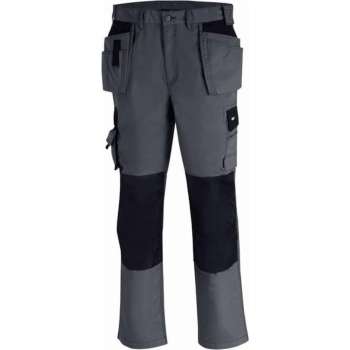 TeXXor werkbroek Canvas Panama (4 kleuren) - Grijs | Zwart - 56