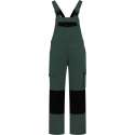Yoworkwear Tuinbroek katoen/polyester flessengroen-zwart maat 52
