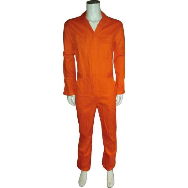 Yoworkwear Overall 100% katoen oranje maat 57 Yoworkwear Overall 100% katoen oranje maat 57