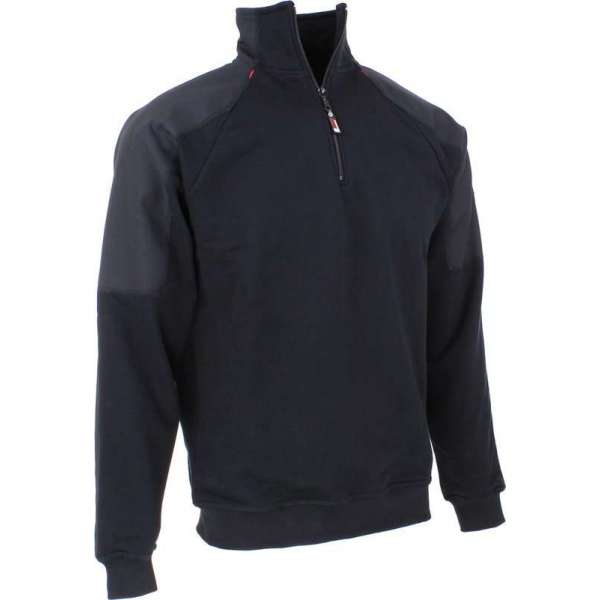 KRB Workwear® KALEB Zip Sweater Marineblauw/GrijsXXL KRB Workwear® KALEB Zip Sweater Marineblauw/GrijsXXL