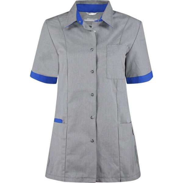 Haen / Ballyclare Dames Zorgjas Fijke Grey cross / Royal Blue - Maat XL Haen / Ballyclare Dames Zorgjas Fijke Grey cross / Royal Blue - Maat XL