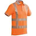 Santino poloshirt Venice met RWS reflectie - 200172 - fluor oranje - maat 3XL