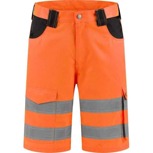 EM Traffel Bermuda RWS Fluor Oranje - Maat 48 EM Traffel Bermuda RWS Fluor Oranje - Maat 48