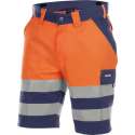 Dassy Venna Hoge zichtbaarheidswerkshort Marineblauw/Oranje maat 58
