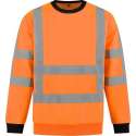 Yoworkwear Sweater RWS Fluor Oranje - Maat XXL