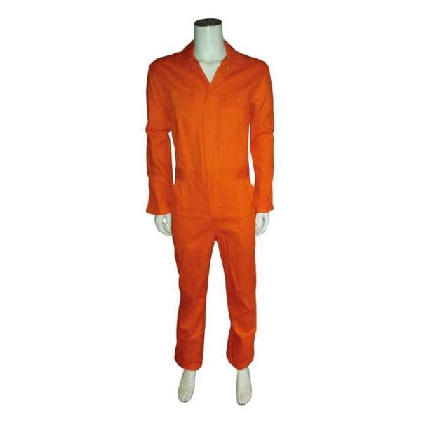 GAEVE Overall 100% katoen oranje maat 59 GAEVE Overall 100% katoen oranje maat 59