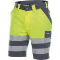 Dassy Venna Hoge zichtbaarheidsshort 250030 - Cementgrijs/Fluogeel - 48