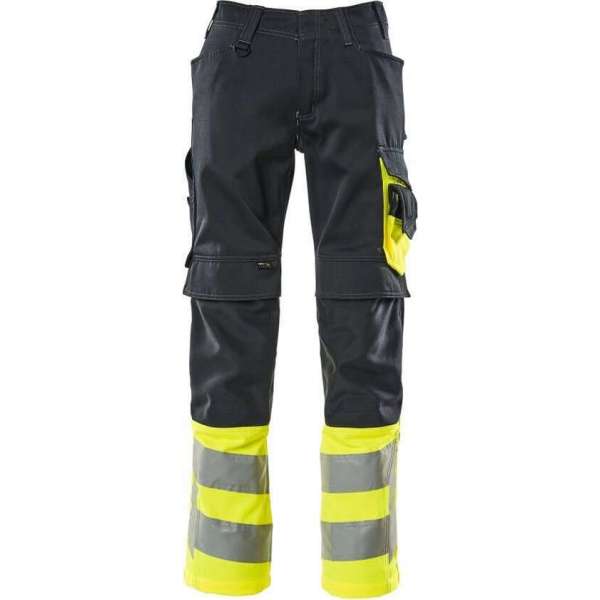 Mascot broek Leeds donkermarine/fluorgeel Mascot broek Leeds donkermarine/fluorgeel