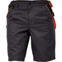 Knoxfield short / werkbroek kort antraciet/oranje maat 48