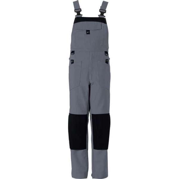 Havep 2629 Amerikaanse overall/Bretelbroek Grijs/Zwart maat 52 Havep 2629 Amerikaanse overall/Bretelbroek Grijs/Zwart maat 52