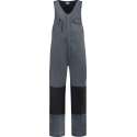 Yoworkwear Bodybroek katoen/polyester grijs-zwart maat 50