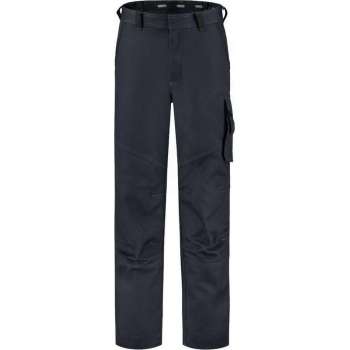 Dassy Stark Canvas werkbroek 200721 - binnenbeenlengte Standaard (81-86 cm) - Nachtblauw/Zwart - 48