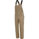 Ultimate Workwear - Amerikaanse Overall WENEN (tuinbroek, BIB, bretelbroek) - katoen 100% 320g/m2- Khaki/Kaki