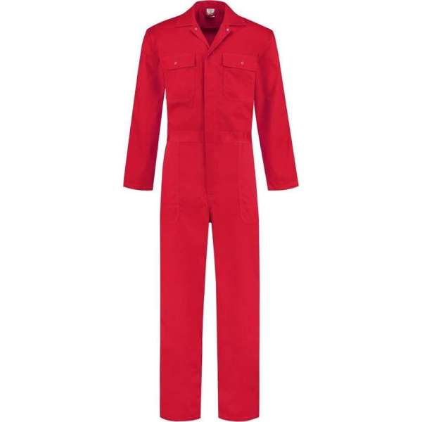 GAEVE Overall 100% katoen rood maat 48 GAEVE Overall 100% katoen rood maat 48