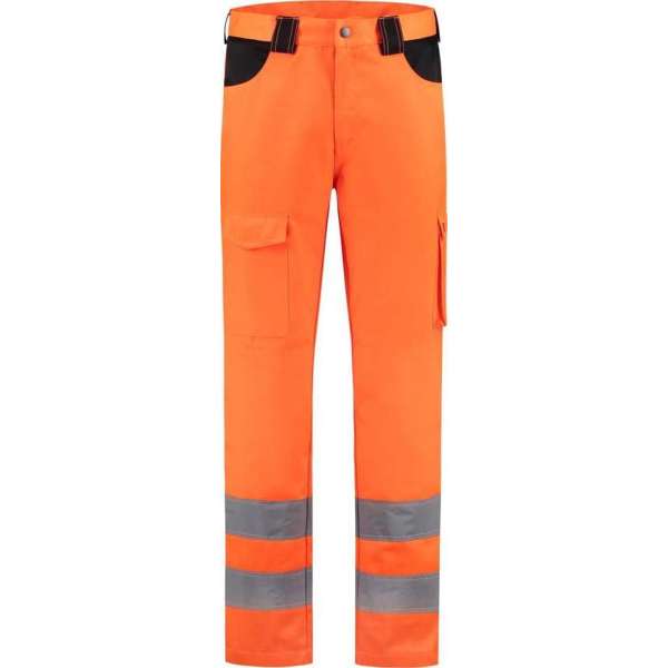 EM Traffic Werkbroek RWS Fluor Oranje - maat 52 EM Traffic Werkbroek RWS Fluor Oranje - maat 52
