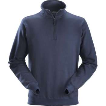 Snickers ½ Zip sweatshirt - Workwear - 2818 - donkerblauw - maat M