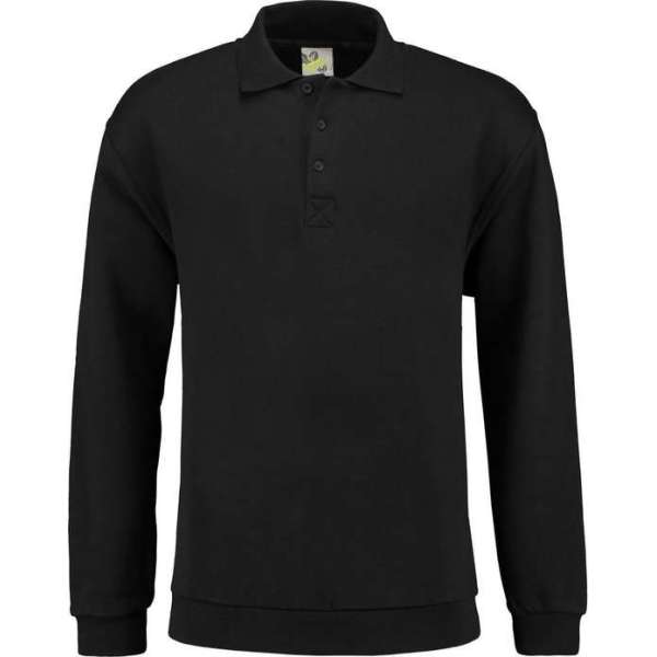 Lemon & Soda L&s Sweater Polo For Him Black Mt. L Lemon & Soda L&s Sweater Polo For Him Black Mt. L