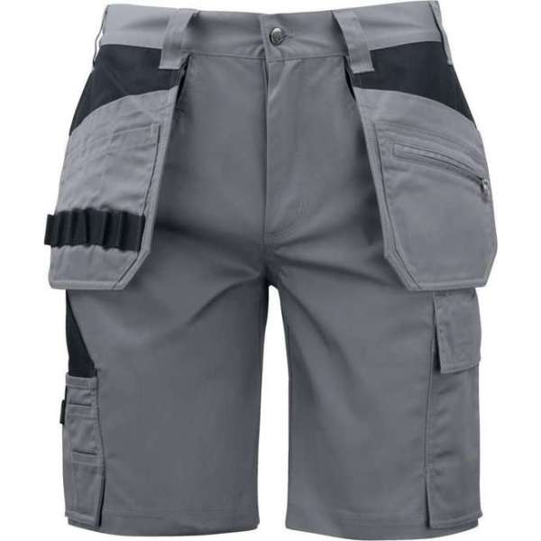 Projob Korte Werkbroek Spijkerzakken 5535 Grijs - Maat 62 Projob Korte Werkbroek Spijkerzakken 5535 Grijs - Maat 62