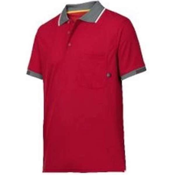 Snickers poloshirt tech rood L Snickers poloshirt tech rood L