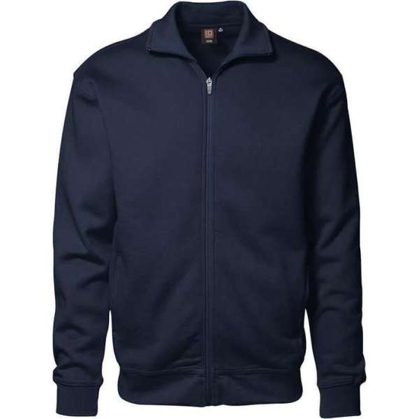 ID-Line 0622 Cardigan Sweatshirt Marineblauw3XL ID-Line 0622 Cardigan Sweatshirt Marineblauw3XL