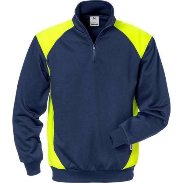 Fristads Sweater Met Korte Rits Xl Fristads Sweater Met Korte Rits Xl