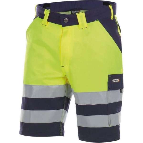 Dassy VENNA Korte Werkbroek Marineblauw/GeelNL:64 BE:62 Dassy VENNA Korte Werkbroek Marineblauw/GeelNL:64 BE:62