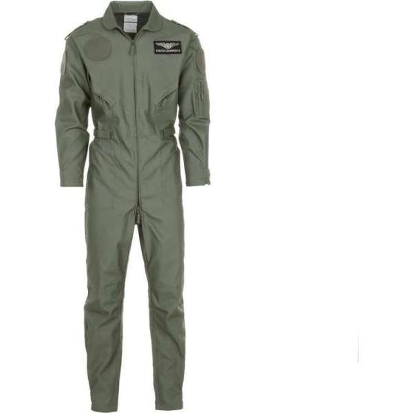 Fostex kinder piloten overall groen Fostex kinder piloten overall groen