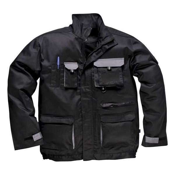 Portwest Contrast Jacket, Zwart/Grijs, Maat XXL Portwest Contrast Jacket, Zwart/Grijs, Maat XXL