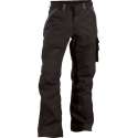 Dassy Stark Canvas werkbroek 200721 - binnenbeenlengte Standaard (81-86 cm) - Zwart/Antracietgrijs - 48