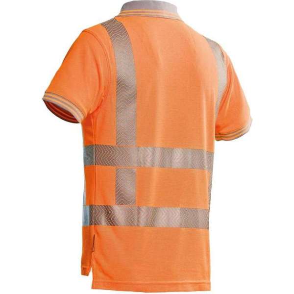Santino poloshirt Venice met RWS reflectie - 200172 - fluor geel - maat XL Santino poloshirt Venice met RWS reflectie - 200172 - fluor geel - maat XL