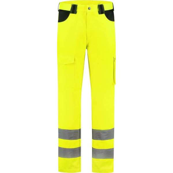 EM Traffic Werkbroek RWS Fluor Geel - Maat 48 EM Traffic Werkbroek RWS Fluor Geel - Maat 48