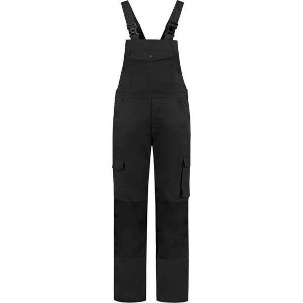 Yoworkwear Tuinbroek katoen/polyester zwart maat 46 Yoworkwear Tuinbroek katoen/polyester zwart maat 46