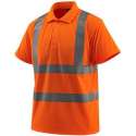 Mascot Poloshirt Bowen Hi-vis Oranje El