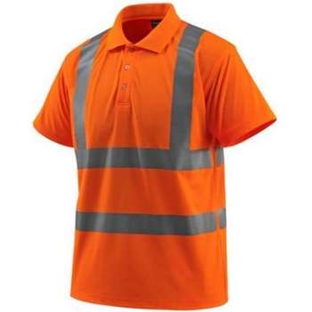 Mascot Poloshirt Bowen Hi-vis Oranje El